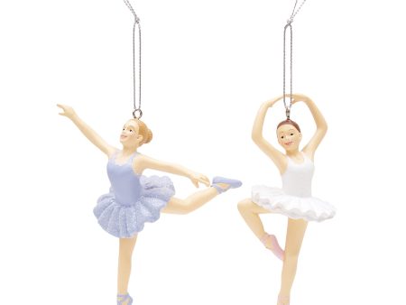 Ballerina Ornaments, Asst. of 2 Discount