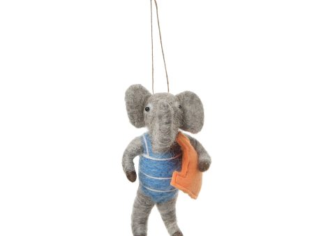 Beach Elephant Ornament Sale