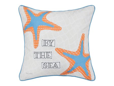 Starfish By The Sea Pillow Discount