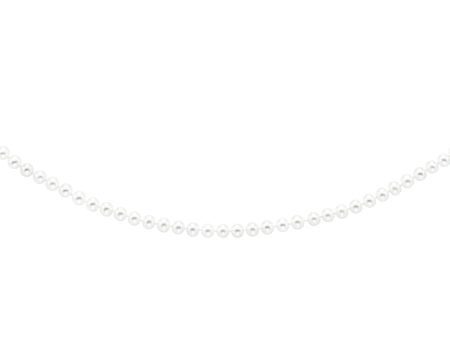 14K Gold 6.5-7.0MM Pearl Strand Necklace Cheap