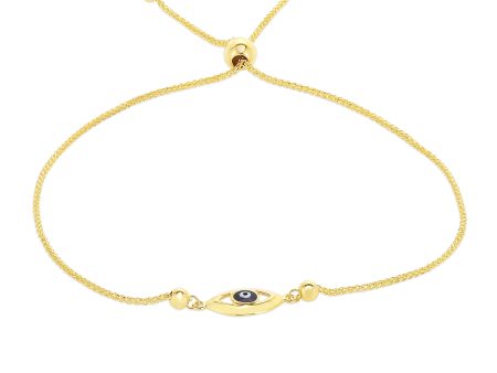 14K Gold Eye Friendship Bracelet Online Sale