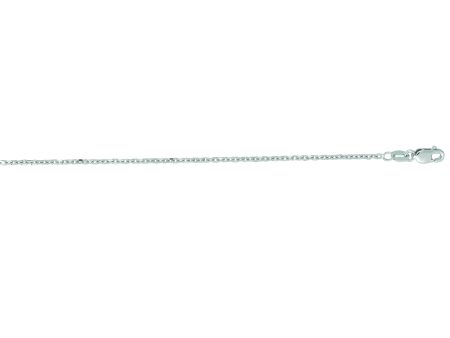 14K Gold 1.5mm Diamond Cut Cable Chain Online now