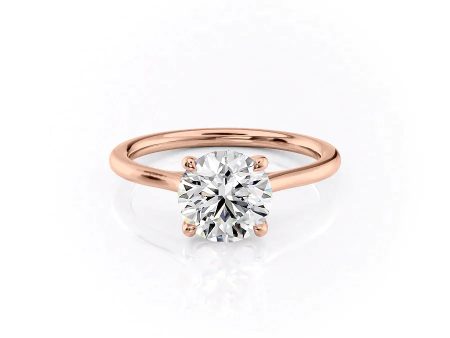 The Lexie Set With A 2 Carat Round Moissanite Online